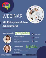 Webinar: Mit Epilepsie auf dem Arbeitsmarkt