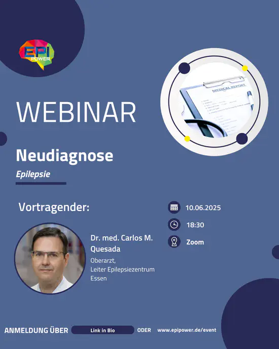 Webinar: Neudiagnose Epilepsie