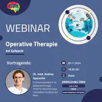 Webinar: Operative Therapie bei Epilepsie